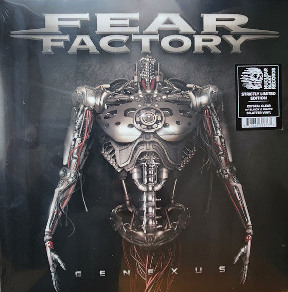 Fear Factory – Genexus (Crystal Clear Black White Splatter Vinyl/2LP) 🇺🇸