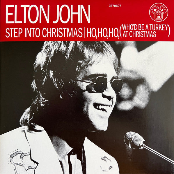 Elton John – Step Into Christmas (Transparent Red 10INCH) 🇺🇸