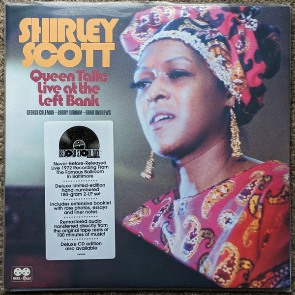 Shirley Scott – Queen Talk: Live at the Left Bank (180G/2LP) (RSD) 🇺🇸