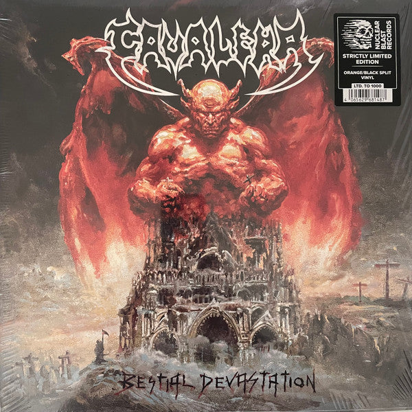 Cavalera – Bestial Devastation (Orange Black Split Vinyl) (EP) 🇺🇸