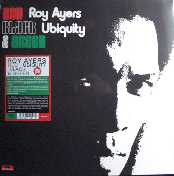 Roy Ubiquity Ayers – Red Black & Green 🇺🇸