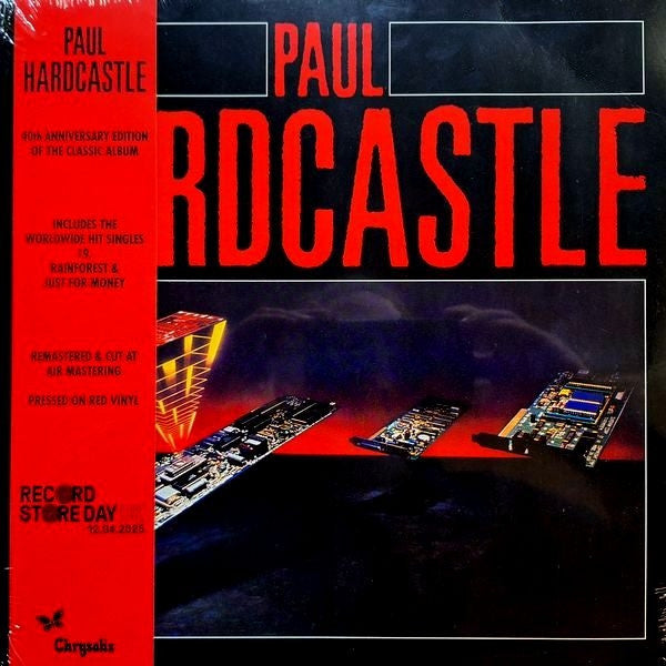 Paul Hardcastle – Paul Hardcastle (40TH Anniversary Edition/Transparent Red Vinyl) (RSD) 🇺🇸