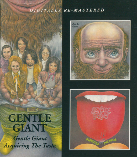 Gentle Giant – Gentle Giant / Acquiring the Taste (Remastered) [CD Nuevo] 💿 🇺🇸