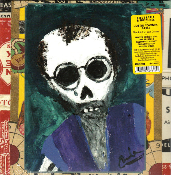 Steve & the Dukes; Justin Townes Earle Earle – Saint of Lost Causes (Yellow 7INCH) (RSD) 🇺🇸