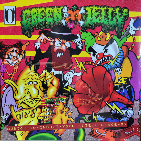 Green Jelly – Musick to Insult Your Intelligence by (Orange/Black Splatter Vinyl/Remastered) 🇺🇸