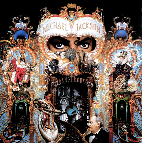 Michael Jackson – Dangerous (2LP/RED Black Smoke Vinyl) 🇺🇸