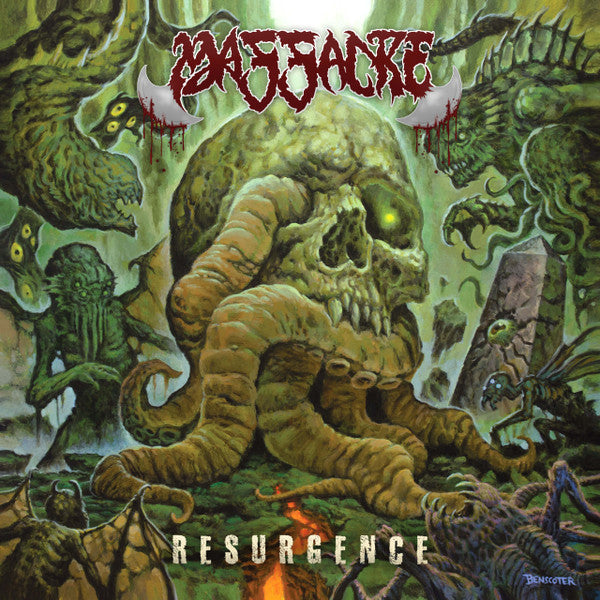 Massacre – Resurgence (Cyan Mustard Swirl Vinyl) (I) 🇺🇸