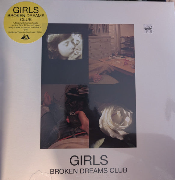 Girls – Broken Dreams Club EP (Highlighter Yellow Vinyl) (I) 🇺🇸