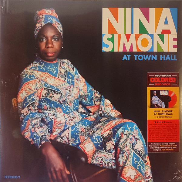Nina Simone – At Town Hall (Red Vinyl) 🇺🇸