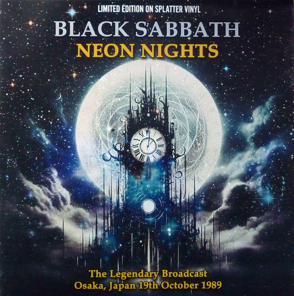 Black Sabbath – Neon Nights (Black & Red Splatter Vinyl) 🇺🇸