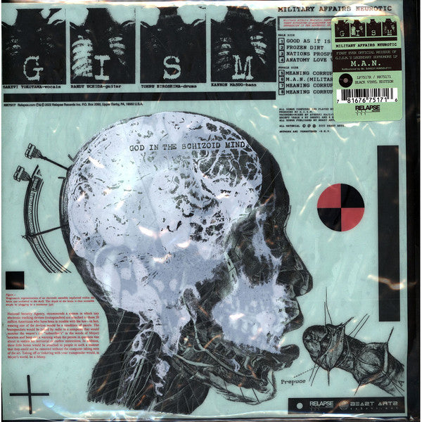 G.i.s.m. – Military Affairs Neurotic (Reissue) 🇺🇸