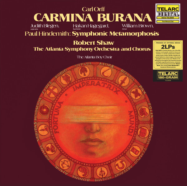 Robert; Atlanta Symphony Orchestra & Chorus Shaw – Orff: Carmina Burana (2 LP) 🇺🇸