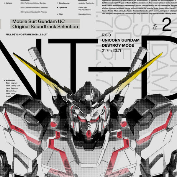 Hiroyuki Sawano – Mobile Suit Gundam Uc (OST) Selection Vol.2 🇺🇸