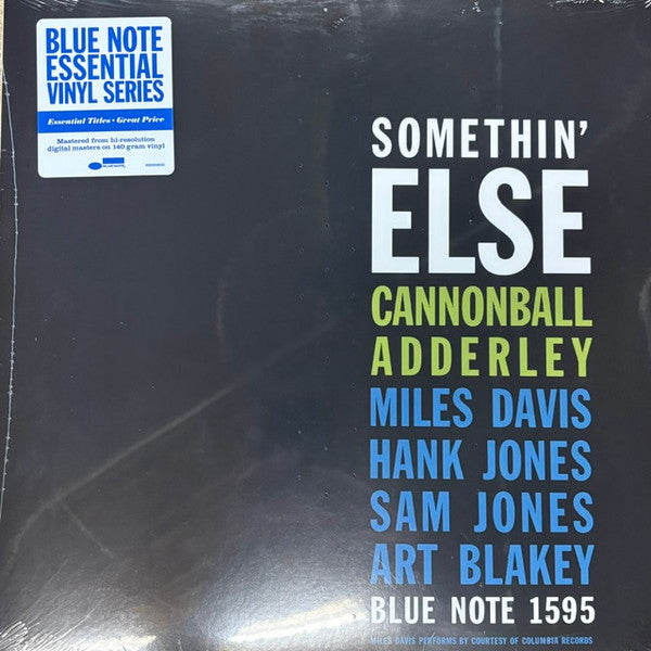 Cannonball Adderley – Somethin Else (Blue Note Essentials Series) 🇺🇸