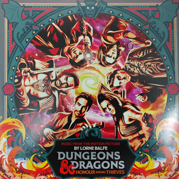 Lorne Balfe – Dungeons & Dragons: Honour Among Thieves (Red W/ Black Dust Vinyl/2LP) 🇺🇸