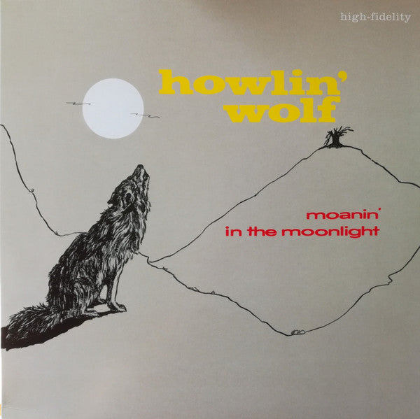 Howlin' Wolf – Moanin in the Moonlight (180G/REMASTER/LIMITED/RED Vinyl) 🇺🇸