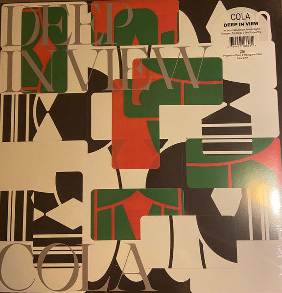 Cola – Deep in View (Black in Transparent Red Vinyl) 🇺🇸