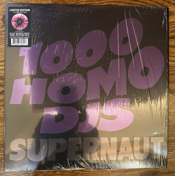 1000 Homo Dj's – Supernaut (Purple & Black Splatter Vinyl) 🇺🇸
