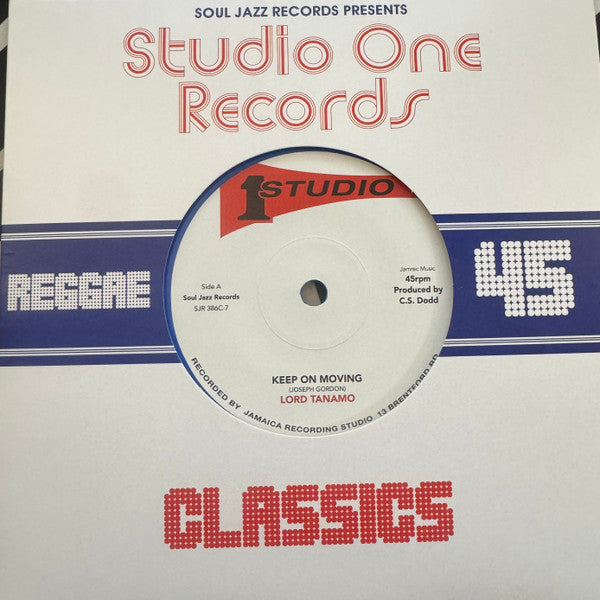 Lord & Jackie Mittoo Tanamo – Keep on Moving/totally Together (Blue Vinyl) 🇺🇸