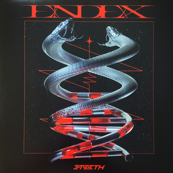 3Teeth – Endex (12X12 Lenticular Insert/Limited/Black & White Marble Vinyl) 🇺🇸