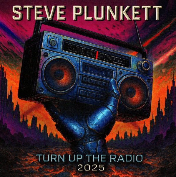 Steve Plunkett – Turn up the Radio 2025 (Blue Vinyl) 🇺🇸