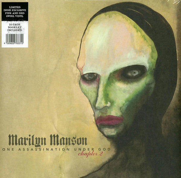 Marilyn Manson – One Assassination Under God - Chapter 2 (X) (Pink Red Swirl Vinyl) (I) 🇺🇸