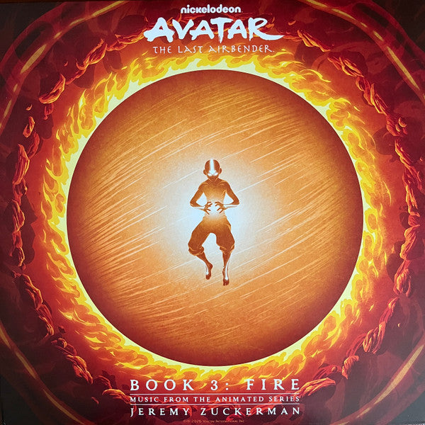 Jeremy Zuckerman – Avatar: the Last Airbender - Book 3: Fire (Music From the Animated Series) (Red Vinyl/3LP) 🇺🇸