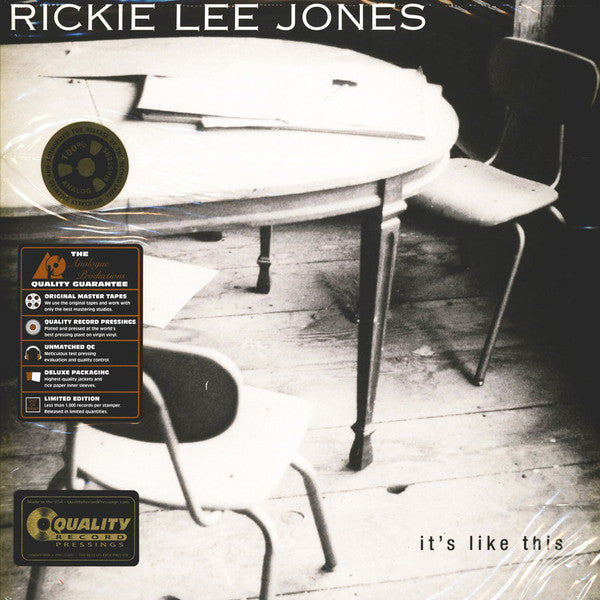 Rickie Lee Jones – It's Like This 🇺🇸