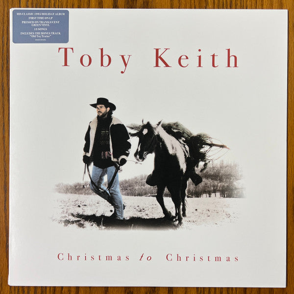 Toby Keith – Christmas to Christmas (Translucent Green Vinyl) 🇺🇸