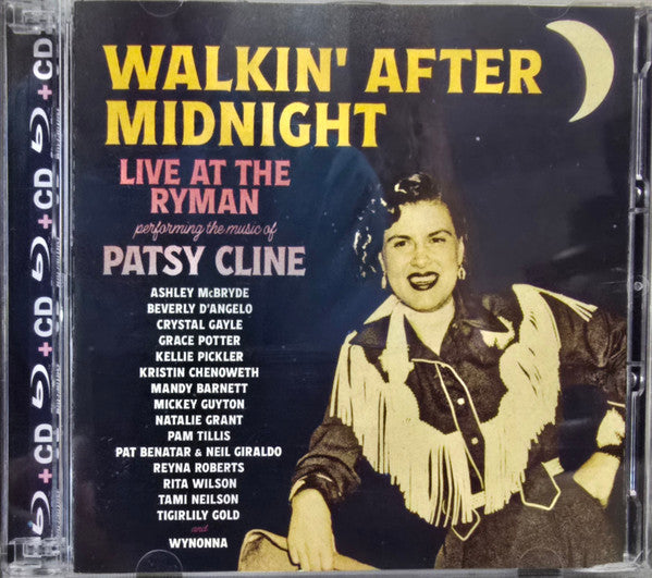 Various Artists – Walkin After Midnight: The Music of Patsy Cline (Blu-Ray/CD) [CD Nuevo] 💿 🇺🇸