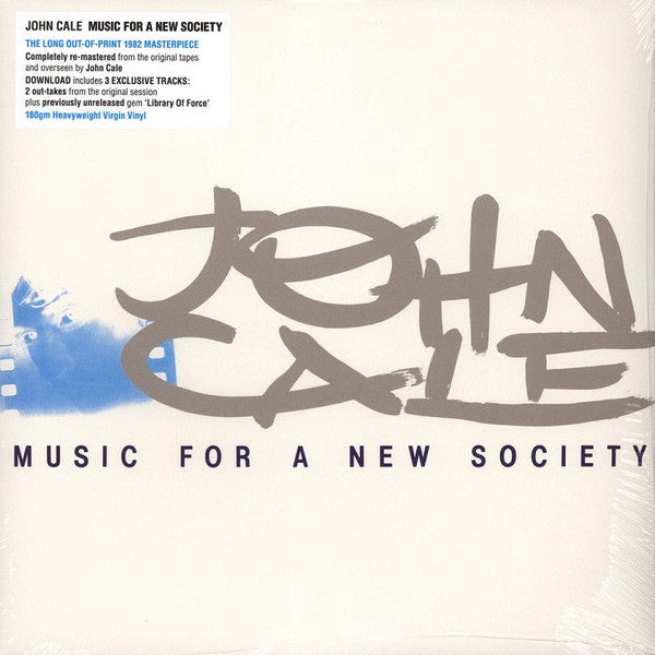 John Cale – Music for a New Society (2LP/DL Card) 🇺🇸