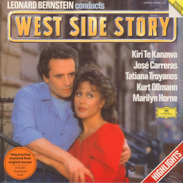 Te Kanawa / Carreras / Bernstein – Leonard Bernstein Conducts West Side Story 🇺🇸