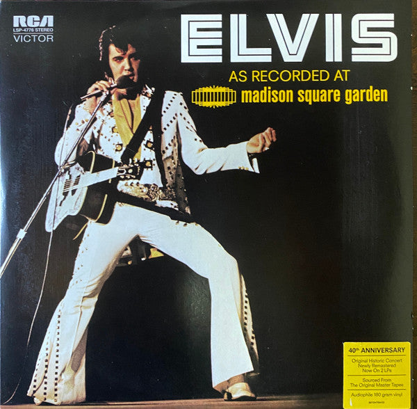 Elvis Presley – Elvis: as Recorded at Madison Square Garden 🇺🇸