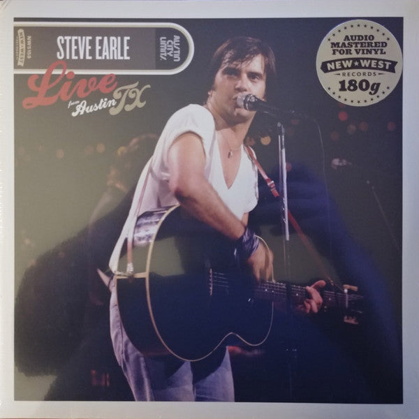 Steve Earle – Live from Austin Tx (2LP/180G) 🇺🇸