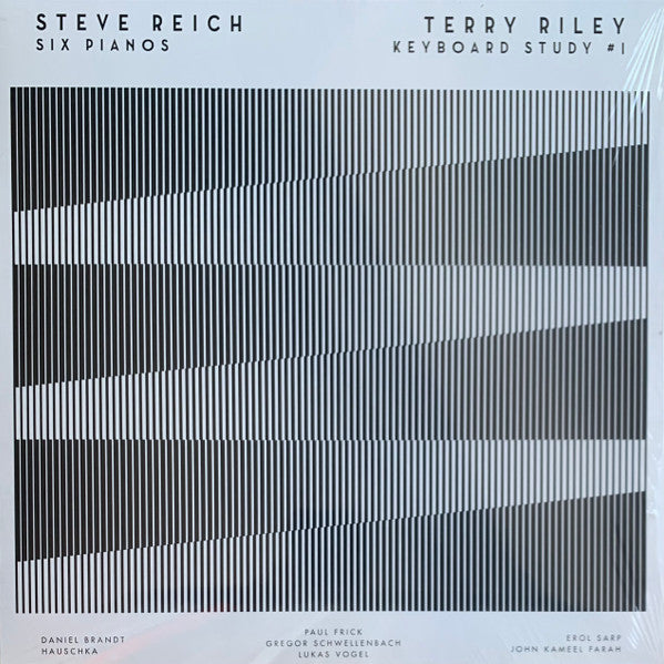 Steve / Riley,terry Reich – Six Pianos / Keyboard Study No.1 🇺🇸