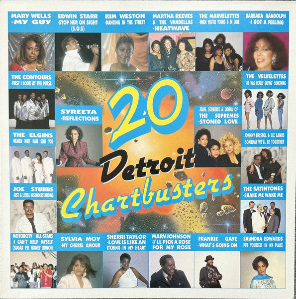 Edwin; Mary Wells; Martha Reeves Starr – 20 Detroit Chartbusters 🇺🇸