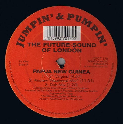 Future Sound of London – Papua New Guinea EP 🇺🇸
