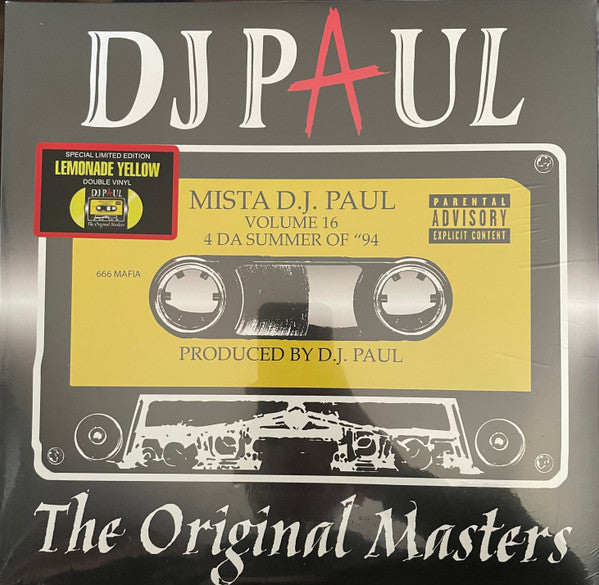 DJ Paul – Volume 16-the Original Masters 🇺🇸