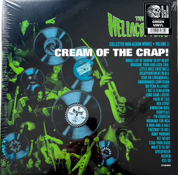 Hellacopters – Cream of the Crap! Collected Non-album Works • Volume 3 (2LP/Transparent Green Vinyl) 🇺🇸