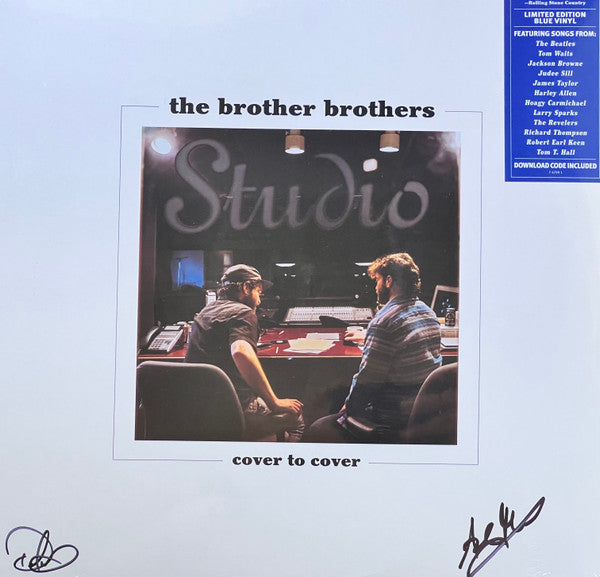 Brother Brothers – Cover to Cover Translucent Blue Vinyl/140G) 🇺🇸