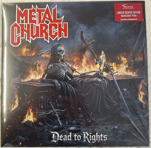 Metal Church – Dead to Rights (Multicolour Splatter Vinyl) 🇺🇸