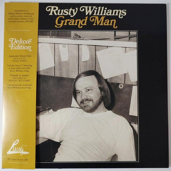 Rusty Williams – Grand Man (Deluxe Edition/2LP/Gold Vinyl) (I) 🇺🇸