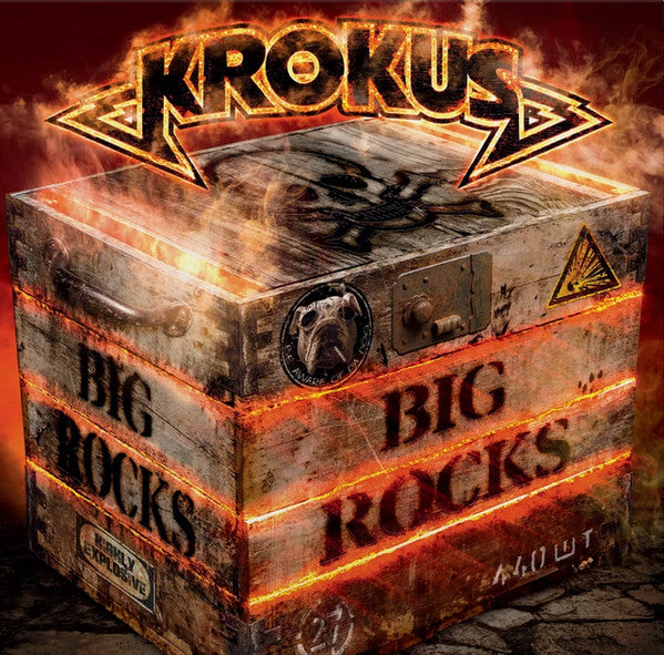 Krokus – Big Rocks (Flaming Vinyl/180G) 🇺🇸