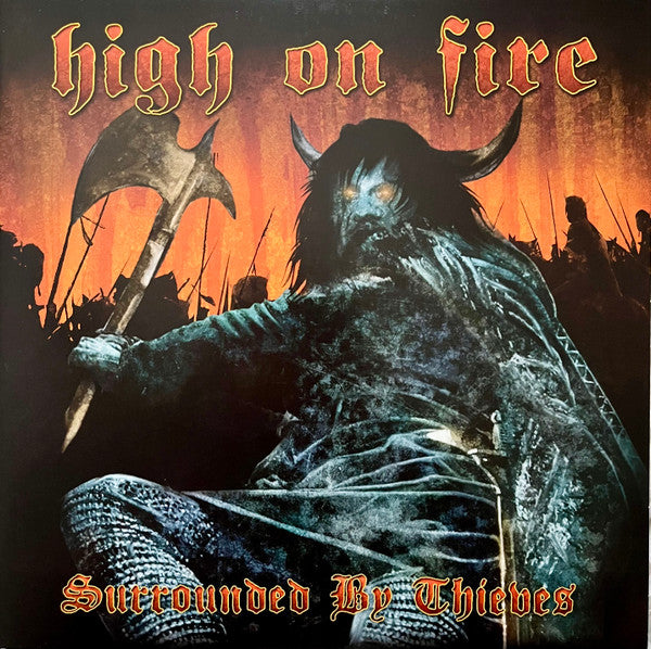 High on Fire – Surrounded by Thieves (Aqua Blue & Black Galaxy Mergevinyl/2LP) 🇺🇸