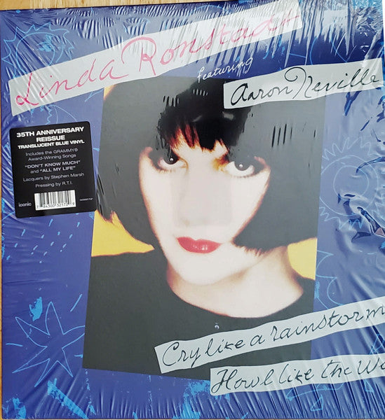 Linda Ronstadt – Cry Like a Rainstorm - Howl Like the Wind (Blue Vinyl) (I) 🇺🇸