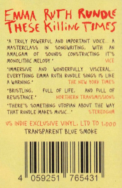 Emma Ruth Rundle – These Killing Times (Blue/Smoke Vinyl) (I) 🇺🇸