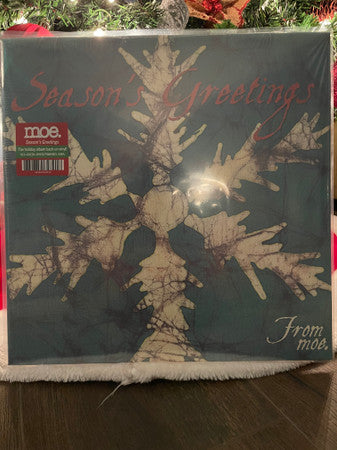 Moe. – Season's Greetings from Moe. (Red/White/Green Pinwheel Vinyl) 🇺🇸