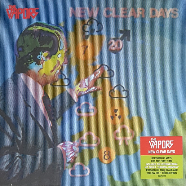 Vapors – New Clear Days (180G/YELLOW & Black Split Vinyl) 🇺🇸