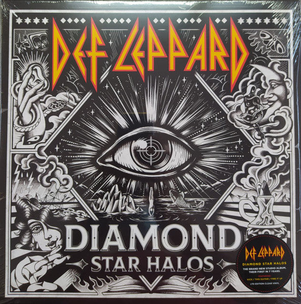 Def Leppard – Diamond Star Halos (Clear Vinyl/2LP) 🇺🇸