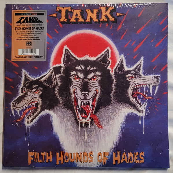 Tank – Filth Hounds of Hades (Orange/Grey Vinyl/2LP) 🇺🇸